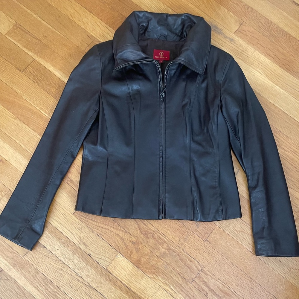 Cole Haan Leather Jacket